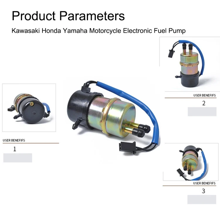 ZY6376498_4.webp For Kawasaki & Yamaha & Honda Electronic Fuel Pump Motorcycle EFI Fuel Pump A0966 - Image 5