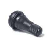 Snap-in Short Black Rubber Valve Stem (TR412) with Valve Core Wrench for Tubeless 0.453 Inch 11.5mm Rim Holes on Standard Vehicle Tires - Image 4