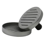 Household Food Grade Aluminum Alloy Kitchen Non-stick Coating Pressure Meat Patty Cake Hamburger Mold with 40 PCS Sided Silicone Papers - Image 3