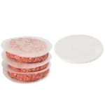 Household Food Grade Aluminum Alloy Kitchen Non-stick Coating Pressure Meat Patty Cake Hamburger Mold with 40 PCS Sided Silicone Papers - Image 5