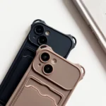 Shockproof Card Slot Frosted TPU Phone Case - Image 4