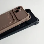 Shockproof Card Slot Frosted TPU Phone Case - Image 5