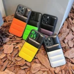 Color Block Down Jacket Phone Case - Image 2
