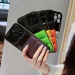 Color Block Down Jacket Phone Case - Image 6
