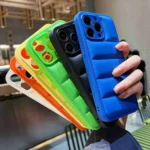 Fine Hole Eiderdown Airbag Phone Case - Image 5