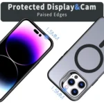 Metal Invisible Camera Holder MagSafe Magnetic Phone Case - Image 3