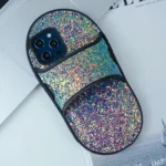 Creative Glitter Slipper Design TPU Shockproof Phone Case