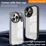 Round Camshield TPU Hybrid PC Phone Case - Image 3