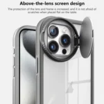 Round Camshield TPU Hybrid PC Phone Case - Image 6