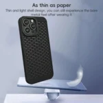 Hollow Heat Dissipation TPU Phone Case - Image 3