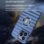 Hollow Heat Dissipation MagSafe Magnetic PC Phone Case - Image 4