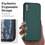 R20 Leather Pattern Phone Single Case - Image 4