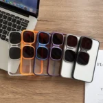 Metal Sunglasses Holder TPU + PC Phone Case - Image 7