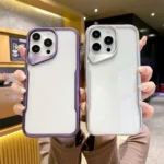 Electroplating TPU Frame Hybrid PC Phone Case - Image 2