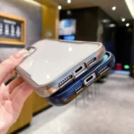 Electroplating TPU Frame Hybrid PC Phone Case - Image 5