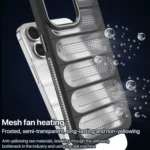 Cooling Armor Translucent Mesh Breathable Phone Case - Image 7