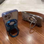 Gradient Glitter Diamond Plated Holder Magsafe Phone Case - Image 6