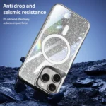 Blade MagSafe Magnetic Gradient Glitter PC Phone Case - Image 2