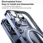 Plating PC 360 Ring Holder Magsafe Phone Case - Image 6