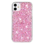 Transparent Frame Glitter Powder TPU Phone Case