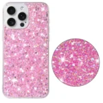 Transparent Frame Glitter Powder TPU Phone Case - Image 2
