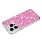 Transparent Frame Glitter Powder TPU Phone Case - Image 3