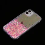 Transparent Frame Noctilucent Glitter Powder TPU Phone Case - Image 4