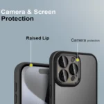 Colorful Armor Lens Film Translucent Skin Feel Phone Case - Image 5