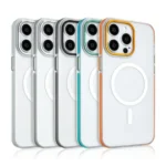 Color Edge Skin Feel Frosted MagSafe Magnetic Phone Case - Image 2