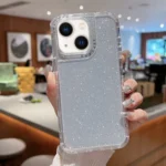 TPU + PC + Glitter Paper Full Coverage Phone Case