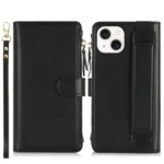 Wristband Holder Zipper Purse RFID Leather Phone Case - Image 2