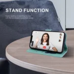 Cute Cat Embossed Leather Phone Case - Image 7