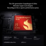 vivo iQOO 15, 16GB+512GB, 6.85 inch Android 16 OriginOS 6 Snapdragon 8 Elite Gen 5 Octa Core, OTG, NFC, Network: 5G, Support Google Play - Image 8