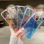 Ink Smudged Glitter TPU Phone Case - Image 3