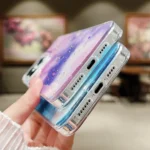 Ink Smudged Glitter TPU Phone Case - Image 5