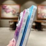 Ink Smudged Glitter TPU Phone Case - Image 6