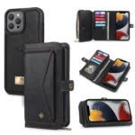 Multi-functional Zipper Wallet Leather Phone Case
