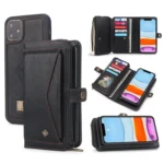 Multi-functional Zipper Wallet Leather Phone Case