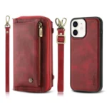 Crossbody Multi-functional Zipper Wallet Leather Phone Case