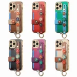 Stereoscopic Flowers Wristband Card Bag Phone Case - Image 8