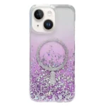 Gradient Glitter MagSafe PC Hybrid TPU Phone Case