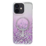 Gradient Glitter MagSafe PC Hybrid TPU Phone Case