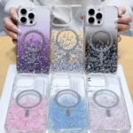 Gradient Glitter MagSafe PC Hybrid TPU Phone Case - Image 2