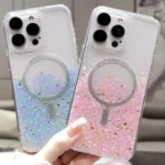 Gradient Glitter MagSafe PC Hybrid TPU Phone Case - Image 4