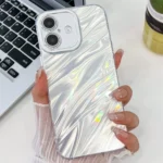 Plating Glitter Texture TPU Phone Case with Lens Film