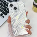 Plating Glitter Texture TPU Phone Case with Lens Film