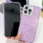 Plating Glitter Texture TPU Phone Case with Lens Film - Image 2