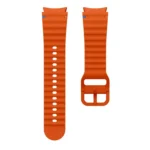Wave Stitching Silicone Watch Band with 3D Curved Film, For Samsung Galaxy Watch6 Classic 47mm, For Samsung Galaxy Watch6 44mm, For Samsung Galaxy Watch6 40mm - Image 6