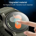 Wave Stitching Silicone Watch Band with 3D Curved Film, For Samsung Galaxy Watch6 Classic 47mm, For Samsung Galaxy Watch6 44mm, For Samsung Galaxy Watch6 40mm - Image 12