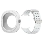 Silicone Watch Cover Marine Dual Buckle Silicone Watch Band, For Samsung Galaxy Watch 47mm / Ultra 2025